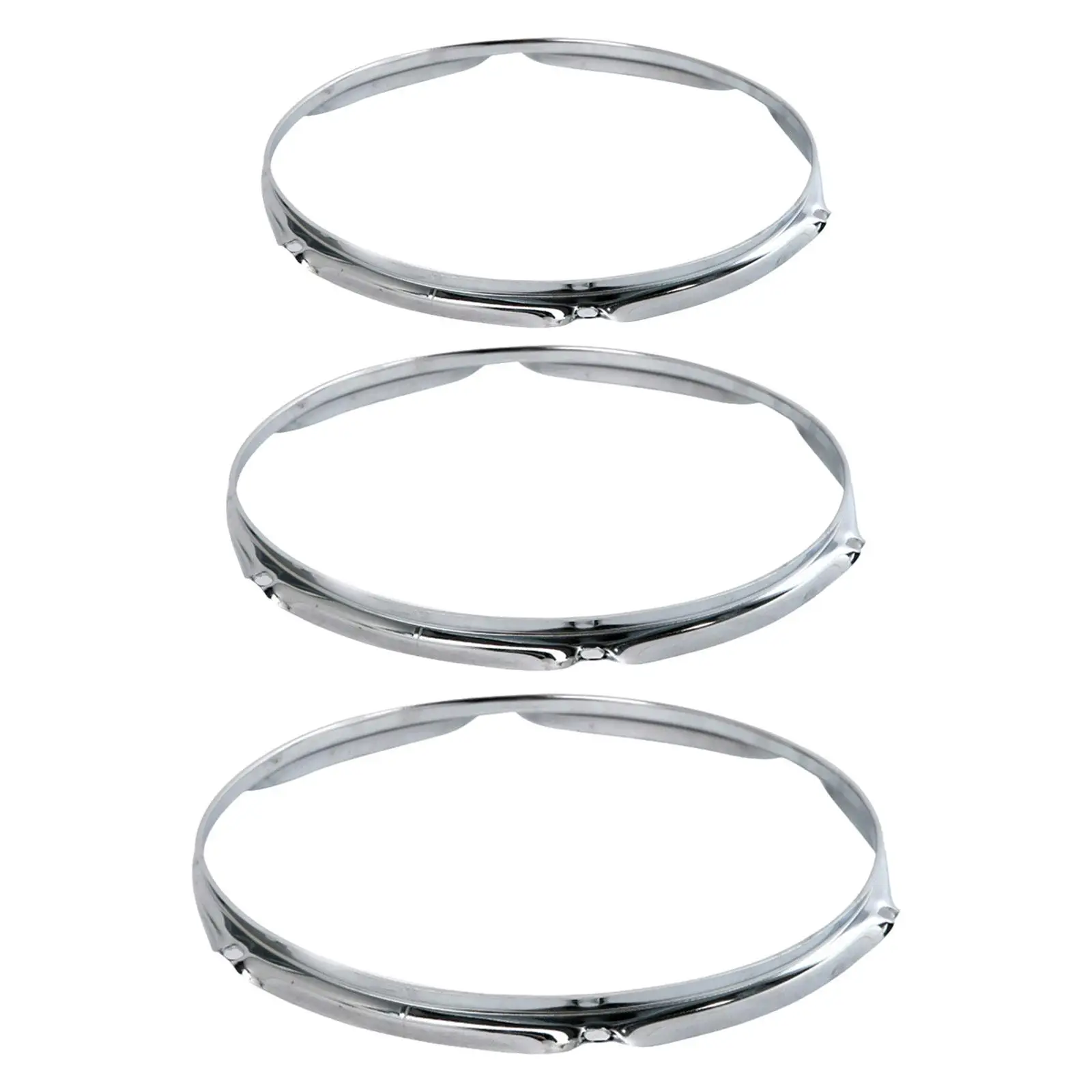 Snare Drum Batter Heavy Duty Portable Replacement Musical Accessory 6 Hole Drum Rim for Maintain Daily Use Repair Office Show