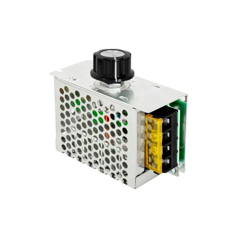 Description Picture 4 of item4000W AC 110V-220V SCR Adjustable Motor Speed Controller Control Dimming Dimmers Voltage Regulator Thermostat Import High-power