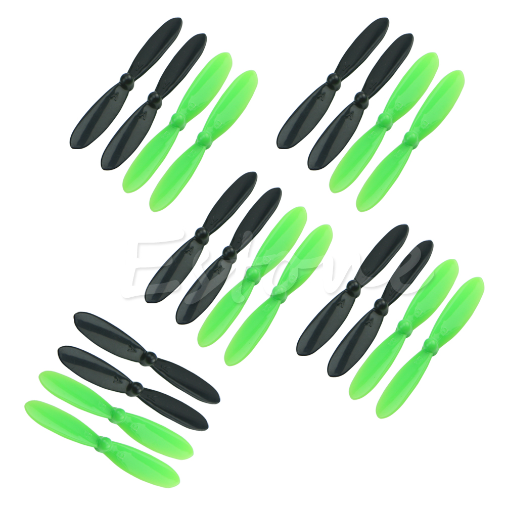 Description Picture 2 of item20pcs/set Prop Propellers for Hubsan Quadcopter Motor H107L H107