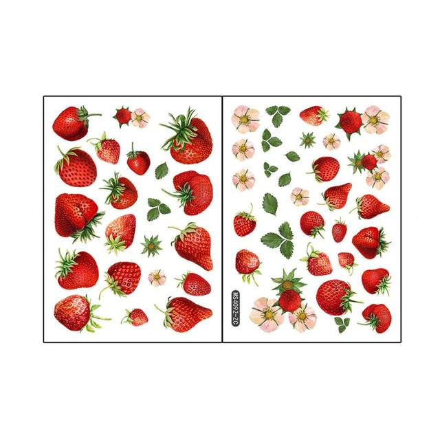 Strawberry Printable Stickers