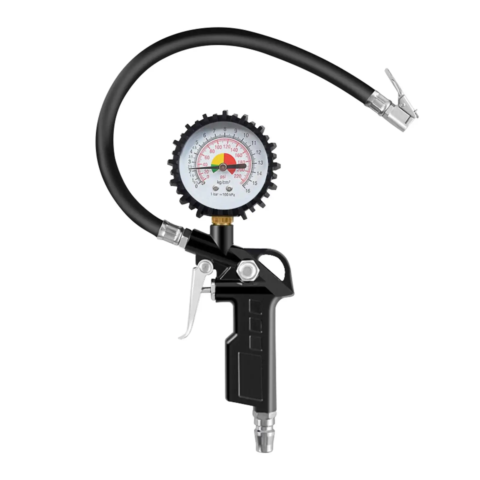 Tire Pressure Gauge Handheld High Precision 0-220PSI for Motorcycle