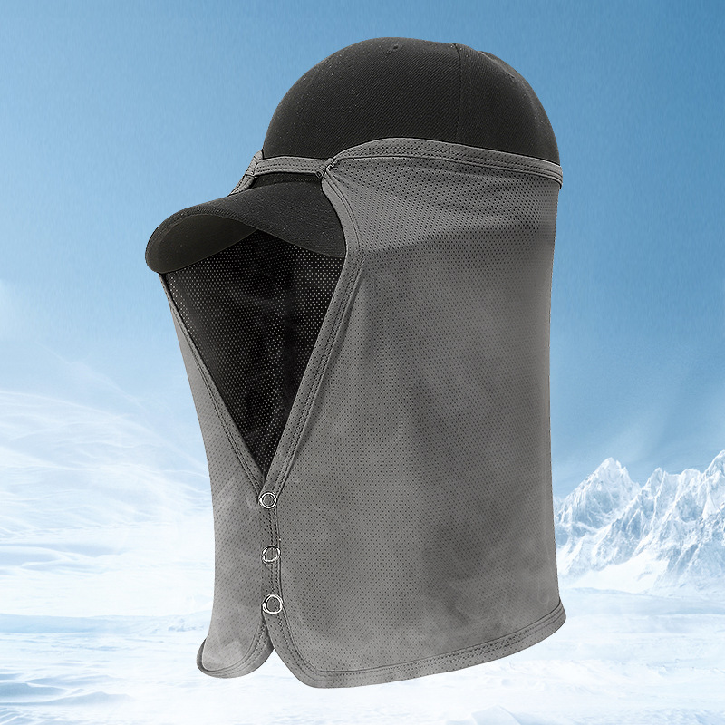 Description Picture 3 of item1pcs Quick Drying Fishing Cap Face Neck Sunshade Masks Cap UV Protection Visor for Outdoor Sport Golf Hiking Veil Travel Hat