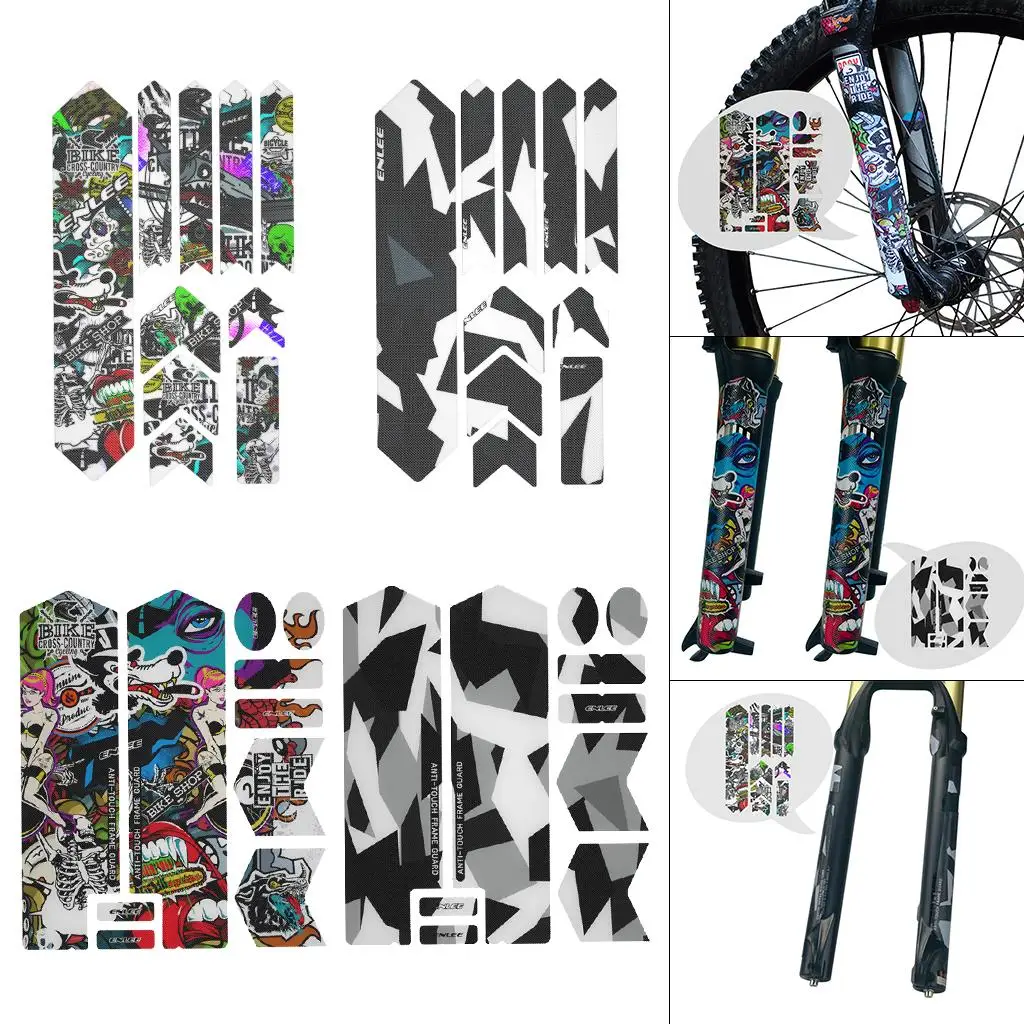 for Tape Mountain Bike Protective Stickers Set High