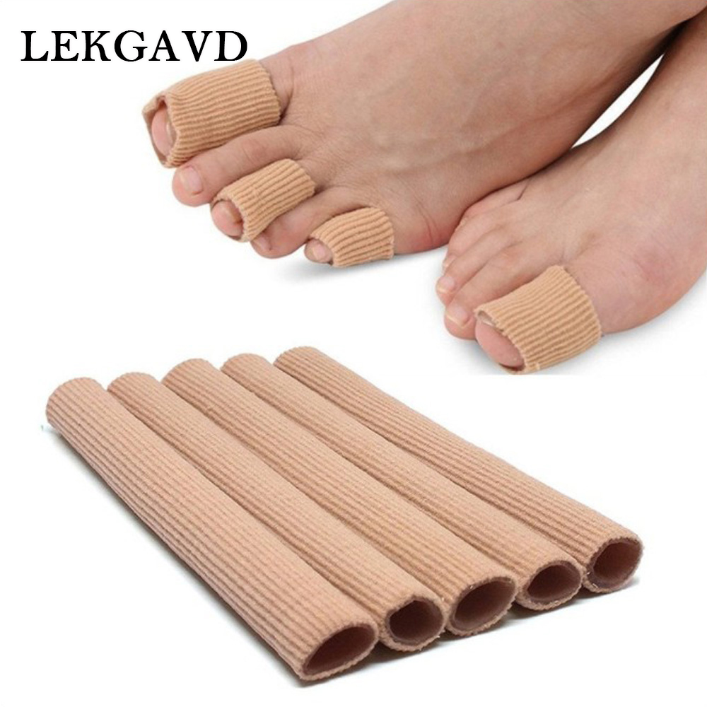 Best of Silicone Tube Toe Gel Protector Cover Soft Cushion Pad Cap Can Be Cut Finger Gel Tube Pain Relief Protection Foot Care Sleeve Reviews & Tips