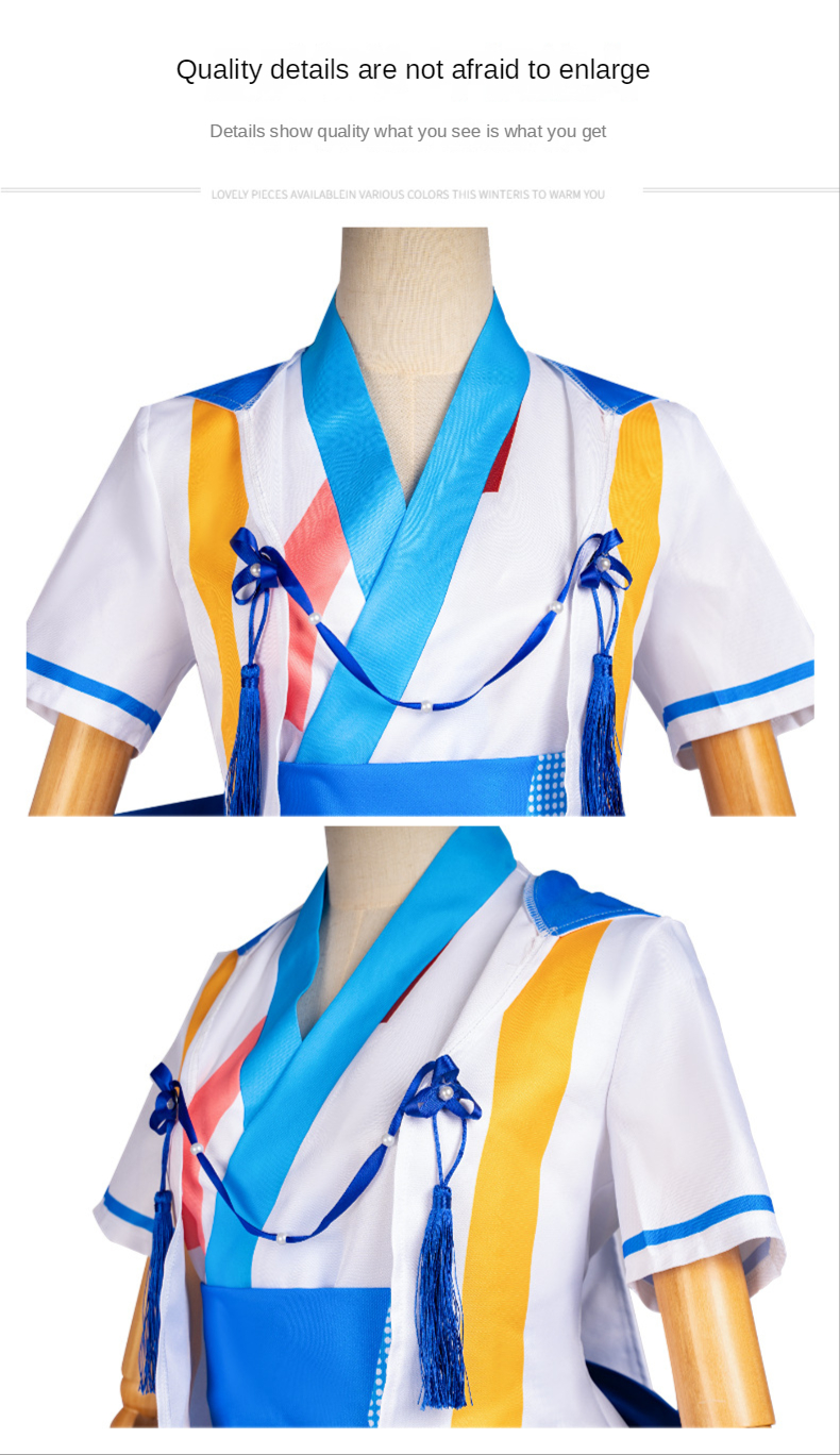 Ensemble Stars! Ra*Bits Milky Starry Charm Cosplay Costume Set for Men (Unofficial)