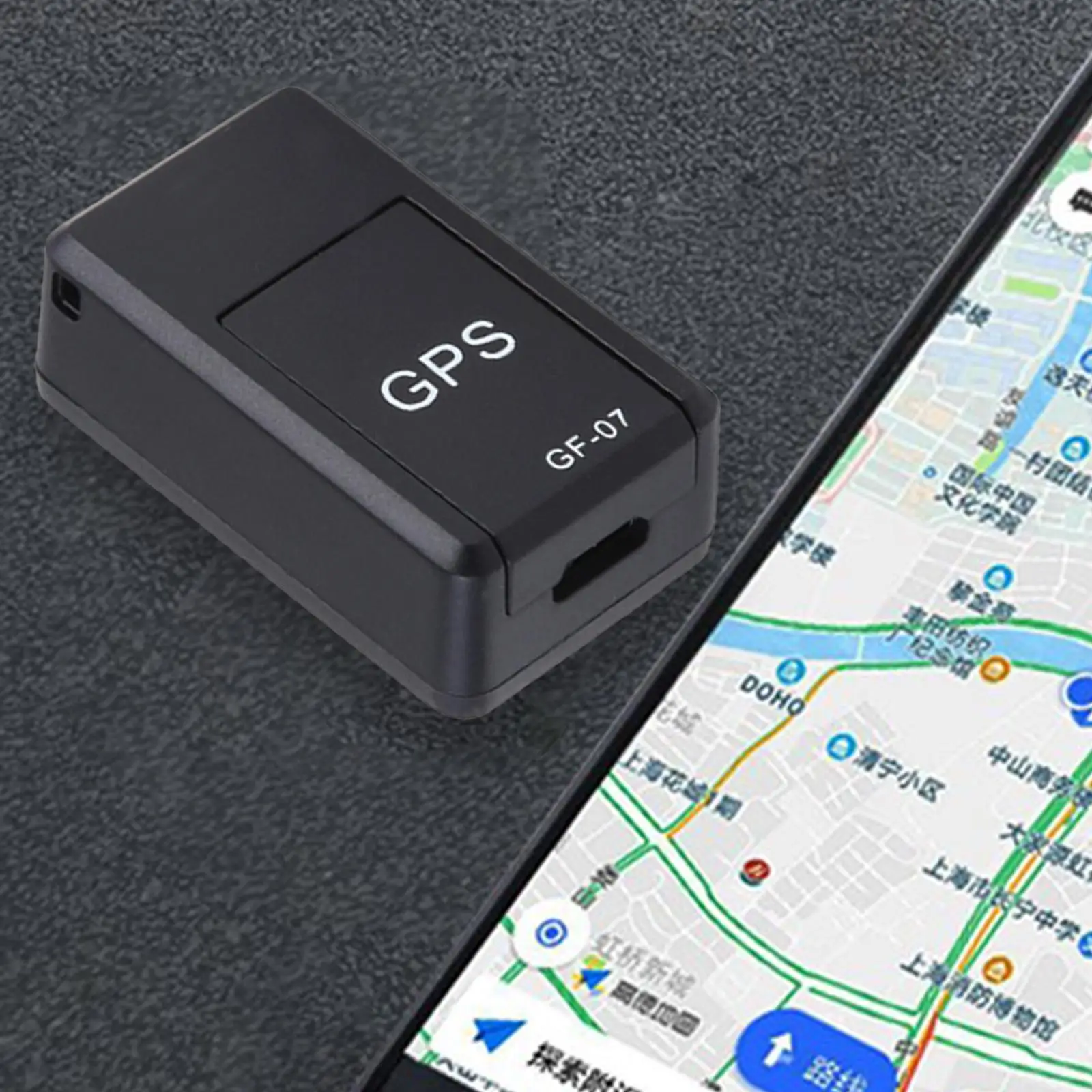 Mini GPS Tracker Large Capacity Battery Long Lasting Work Portable Recording Wireless Locator for Trucks Vehicles Pets Elderly