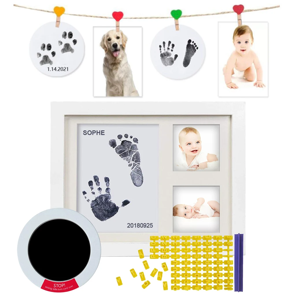 DIY Newborn  Pads   Photo   Stamp Handprint & Footprint Kit for Keepsake Registry Pets Souvenir Gift