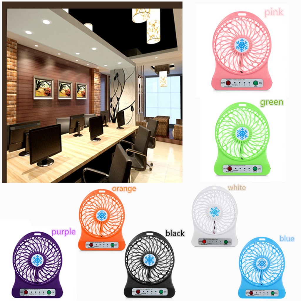 Title 54, Mini Portable Handheld Fan Rechargeable Usb Wit...