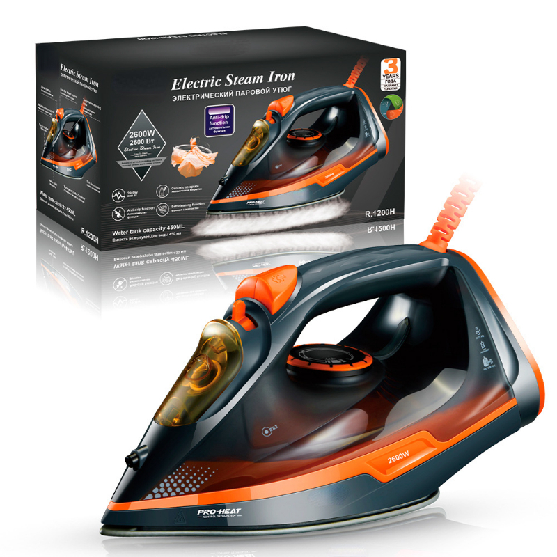 Title 5, Steam Iron 2600W Handheld Small Portable Ironin...