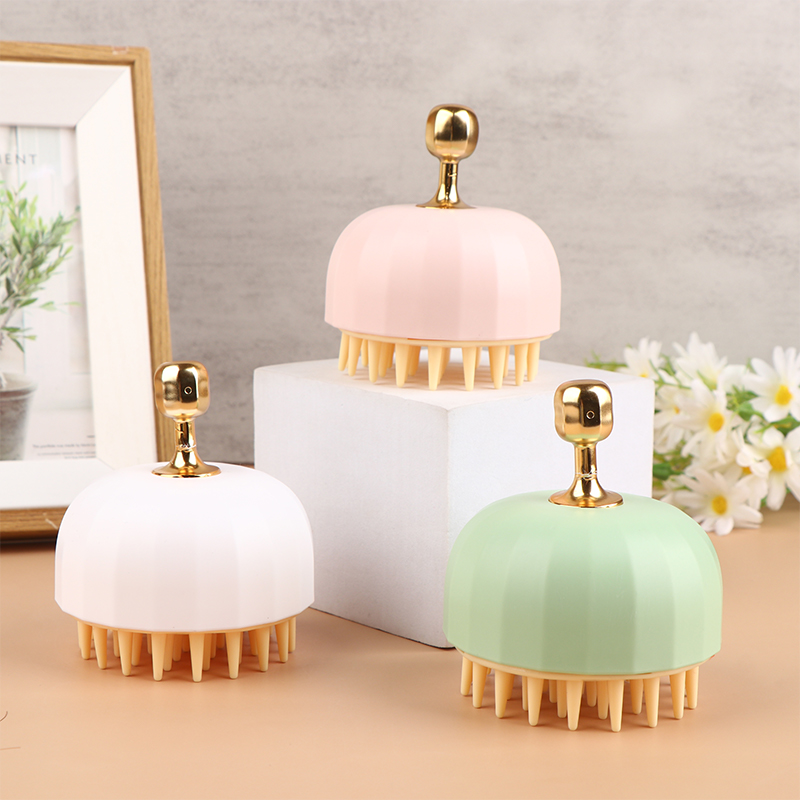 Description Picture 5 of itemManual Head Scalp Care Massage Shampoo Brush Slimming Comb Cleaning Shower Bath Exfoliate Remove Dandruff Promote Hair Grow