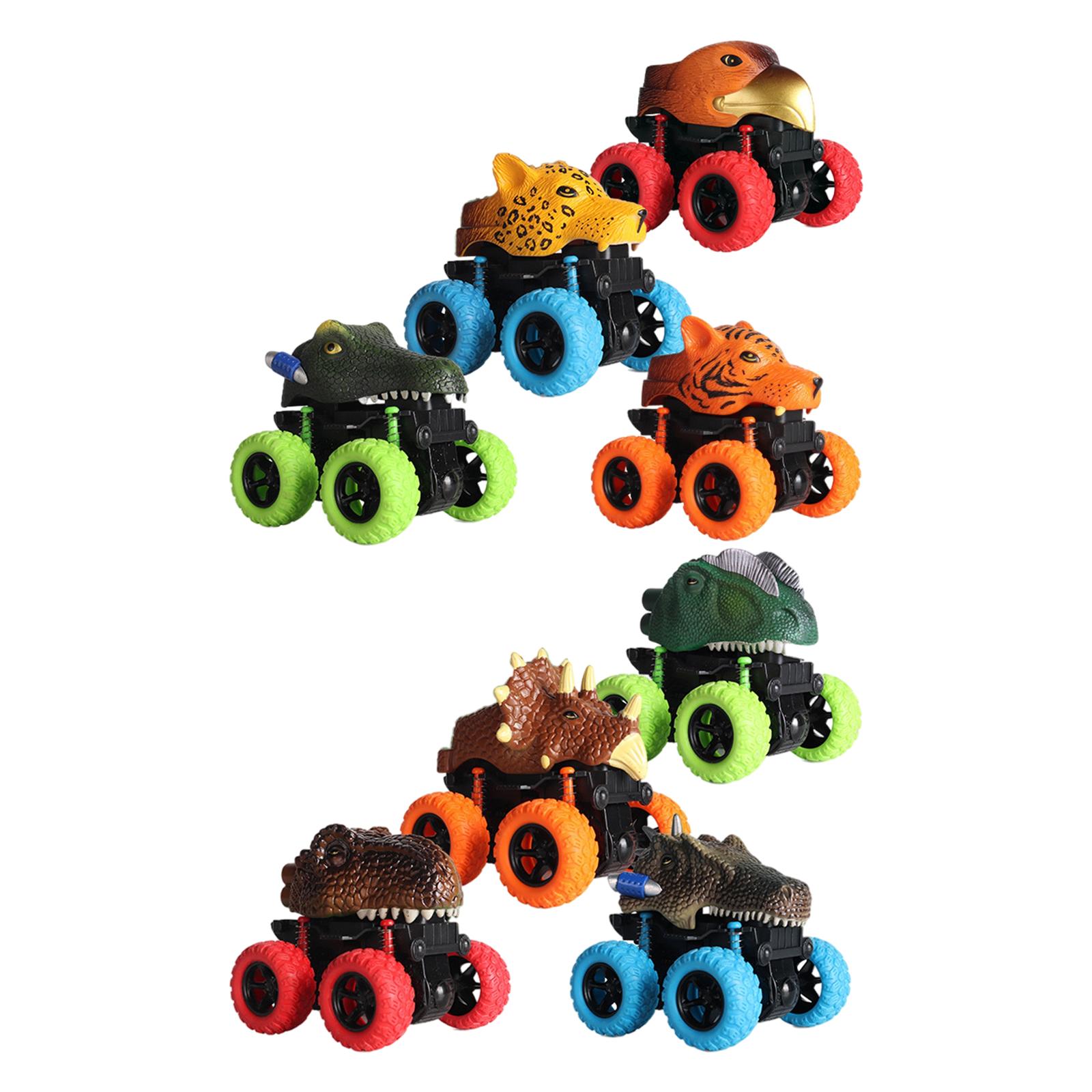 4 Pieces Pull Back Cars Monster Cars Toys Kids Car Toys for Kids 3 4 5 6 Boys Girls