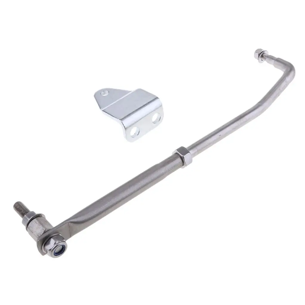 Stainless Steel Outboard Steering Rod Link-Throttle Lever 33cm / 13``  Durable and Corrosion Resistant