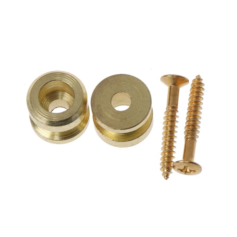 1 paar Gitarre Nicht-slip Strap Lock Taste Schnalle Basis – Detail 8