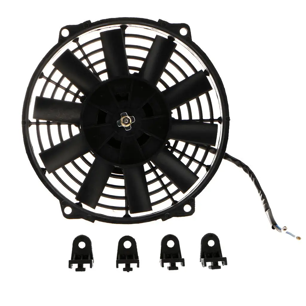 Electric Cooler Fan  Dissipation 12V 80W for Water Tank  Dissipation