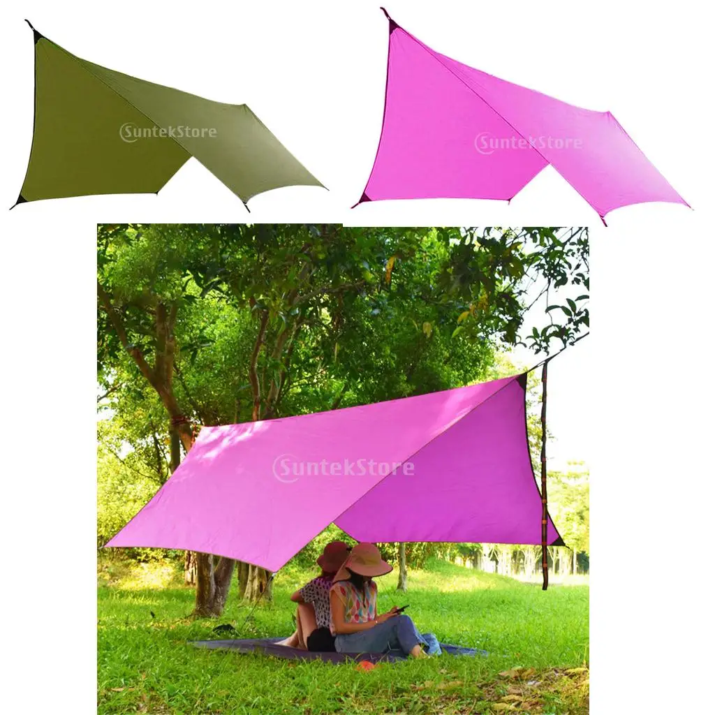Safari Tarp Waterproof lightweight camping shelter tent rain cover tarpaulin