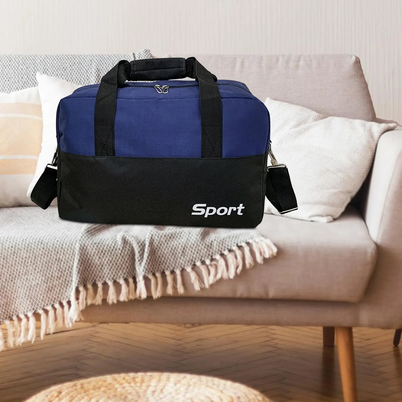 Gym Bag for Women and Men, Small Duffel Bag for Sports, Gyms and Weekend Getaway, Dufflebag, Lightweight Carryon Gymbag