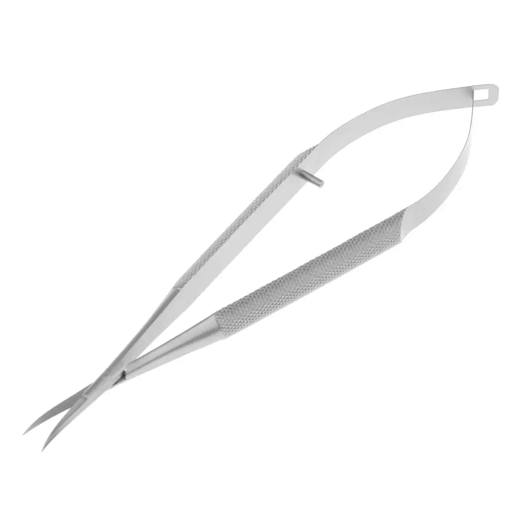 Curved Straight Tip Stitch Embroidery Spring Action Micro Scissor