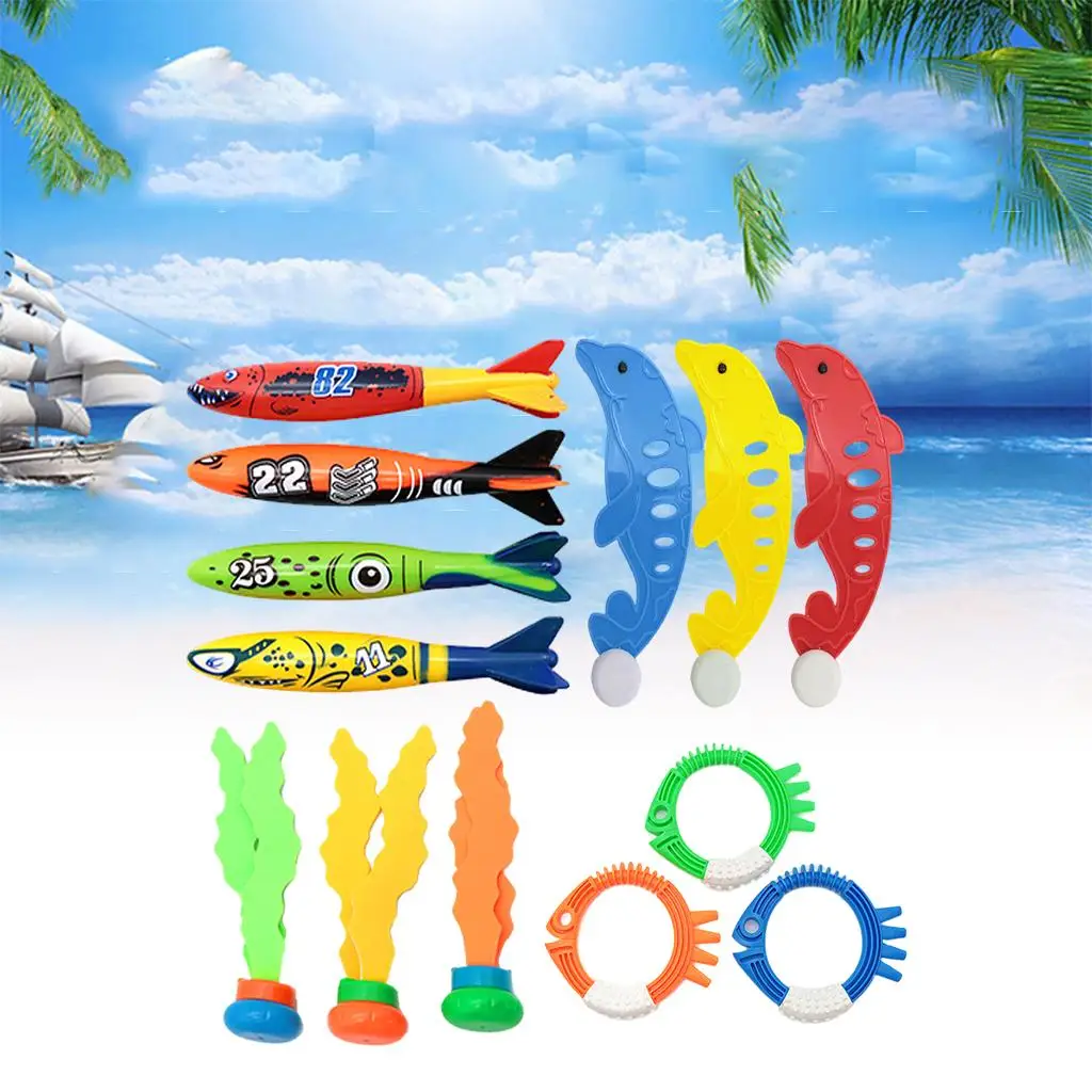Summer Pool Diving Toy for Kids Age 3-11 Years Diving Gems Underwater Games