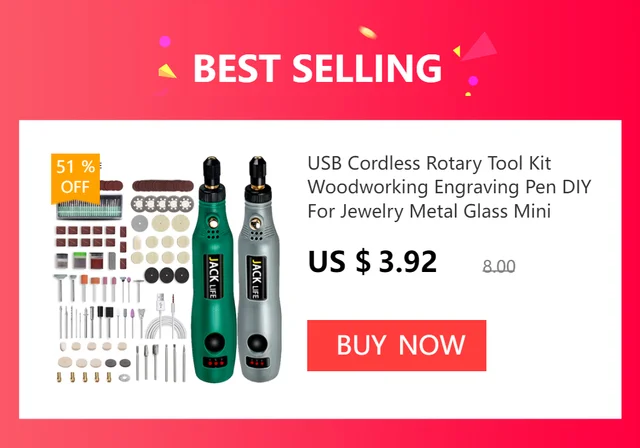 Electric Engraving Pen Rotary Tool 8W Cordless Etching Engraving Tool 7Bits  DIY Rotary Etching Pen Easy To Operate Rotary Tool 