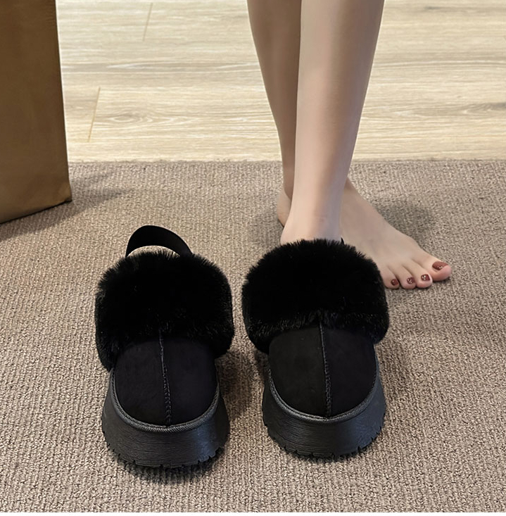 Title 2, Woolly slippers women wear 2023 new fur one plu...