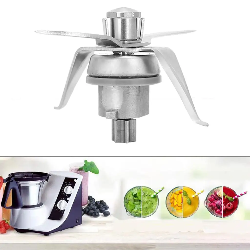 Durable Stainless Steel Mixer Blender Blade Replacement Spare  for   , 105mm Diameter mm Height