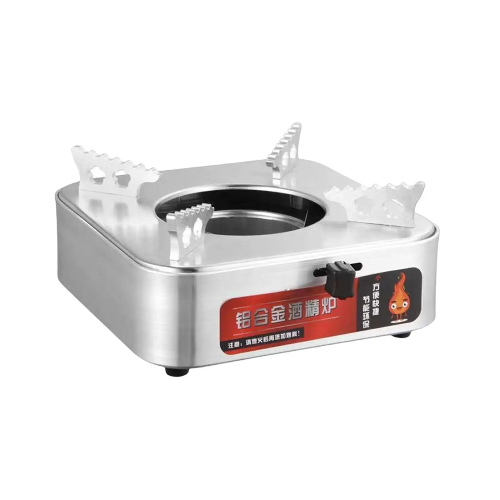 Compact Alcohol Stove Alcohol Burner Stove Adjustable for Household Outdoor