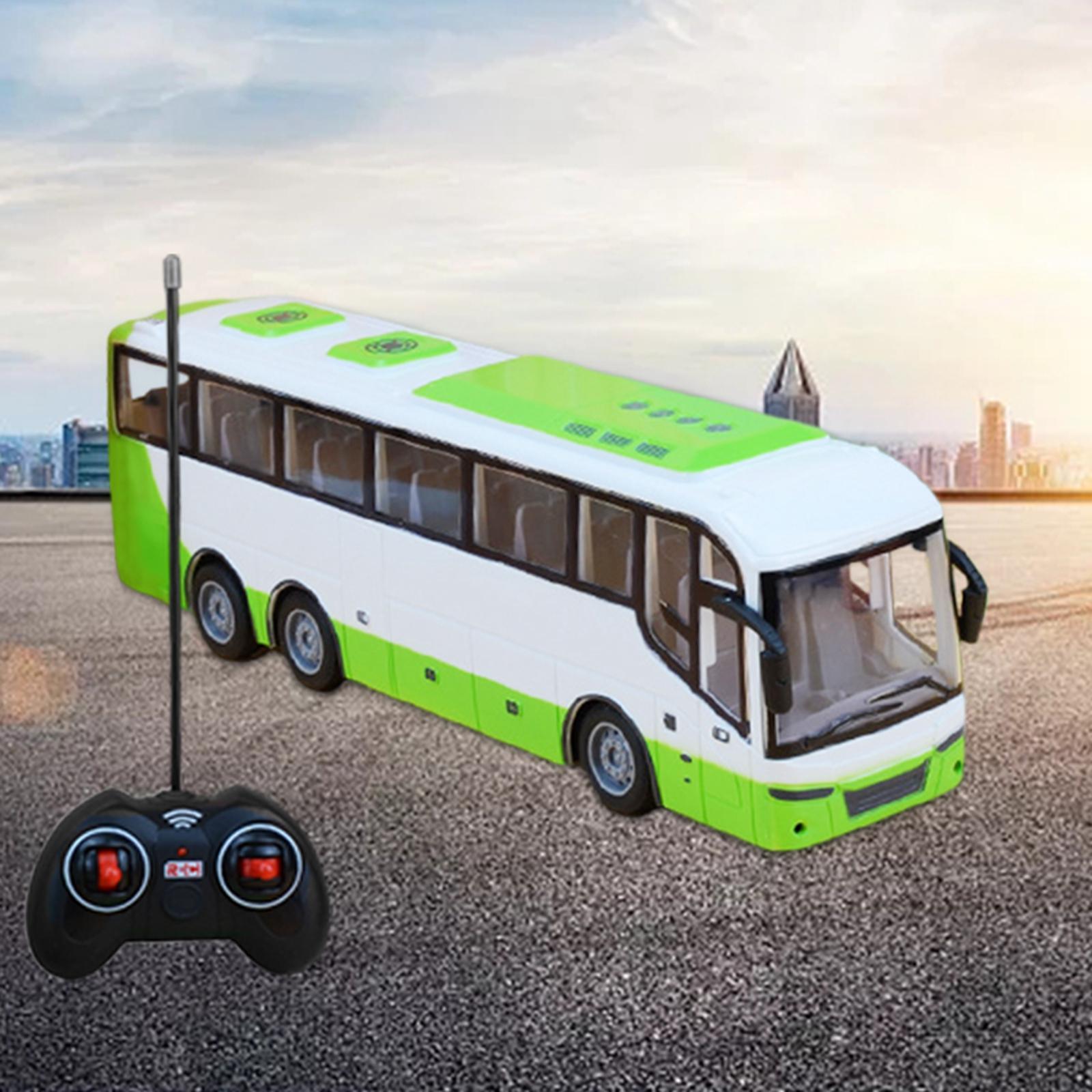 Musical RC School Bus Toy Playtime with Lights and Music for Boy Girl Kids