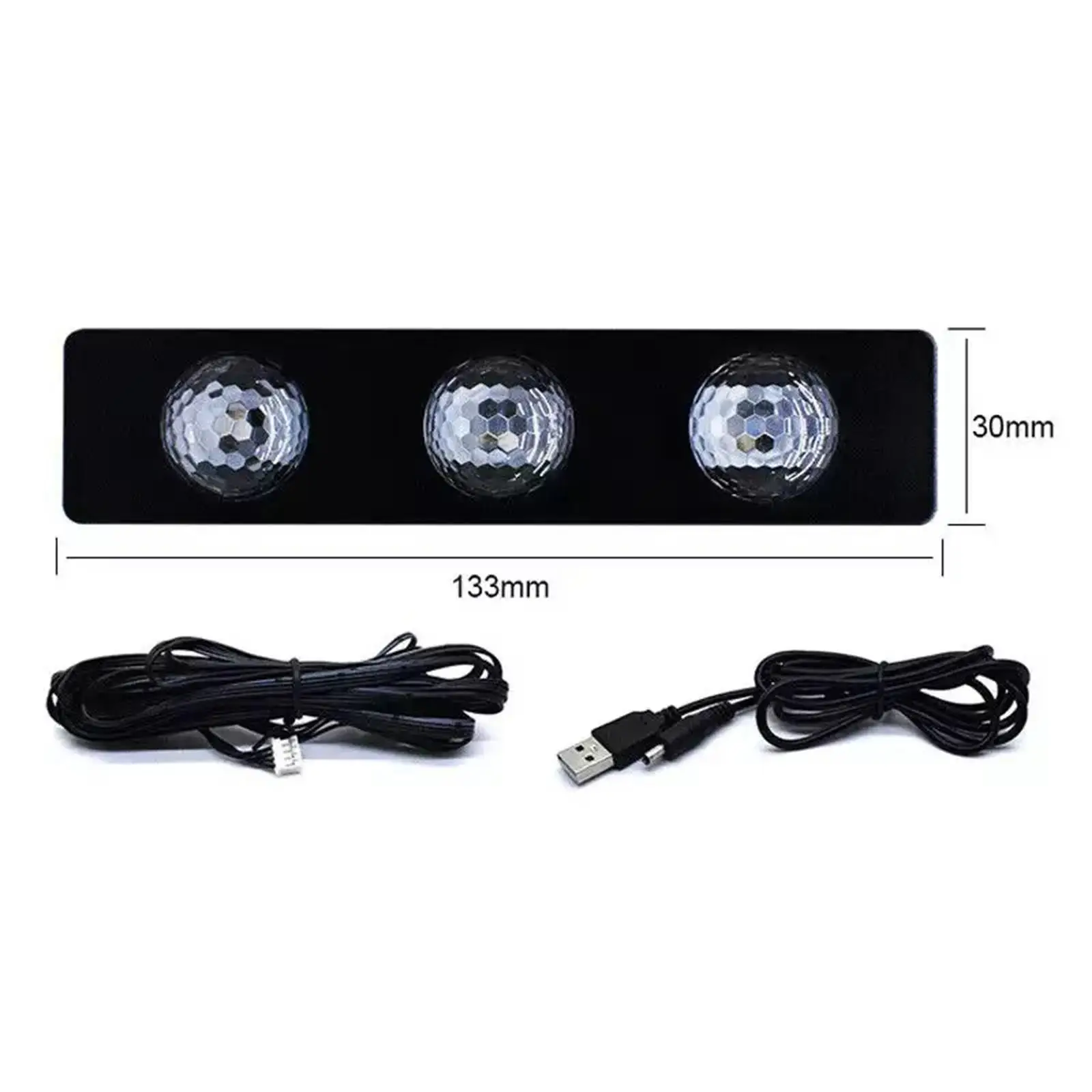Car Interior Lights 1 Drags 4 12 LED Waterproof for Boats