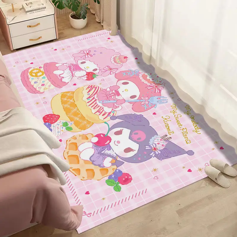 Hello Kitty Non-Slip Floor Mat Carpet 195/8 x 231/4 Bear Headdress Sanrio  Inspired by You.