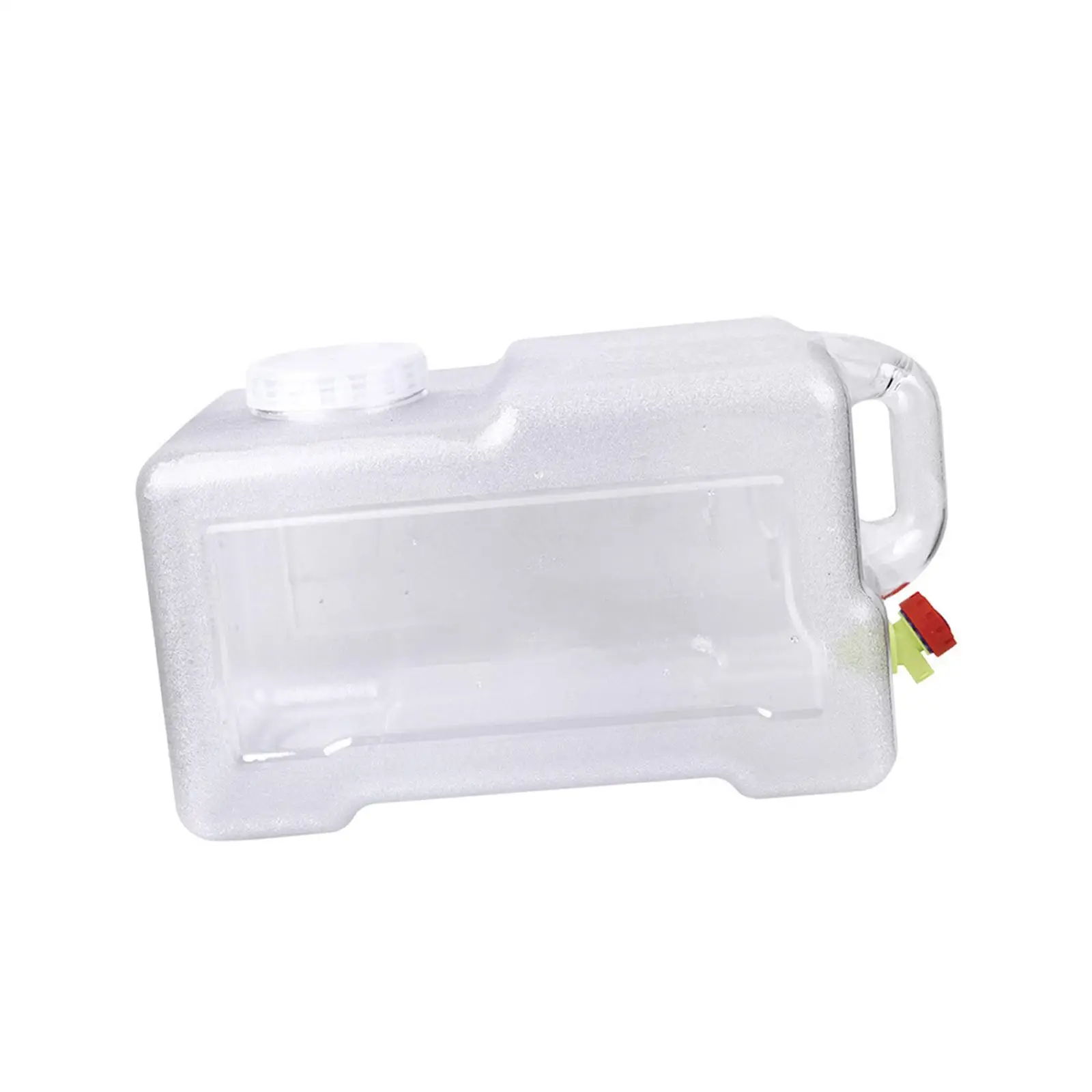 5L Transparent Portable water Storage Barrel for Car Driving Durable