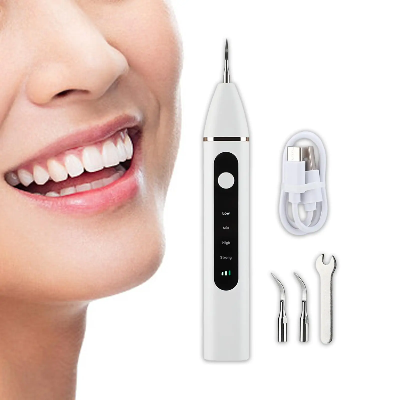 Tooth Cleaner Toothbrush Visual Oral Irrigator Stain IPX6 Cordless teeths Cleaner for Home Travel