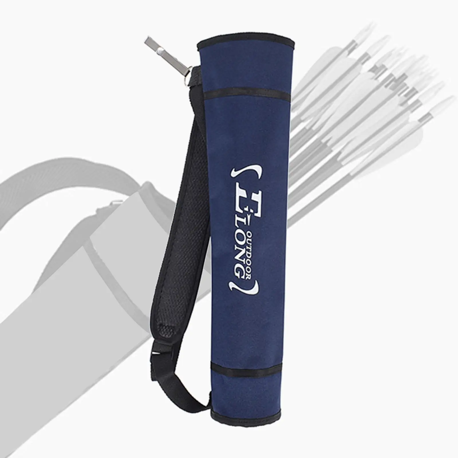 Portable   Quiver Holder Adjustable Back Side Carrier Bag Large 