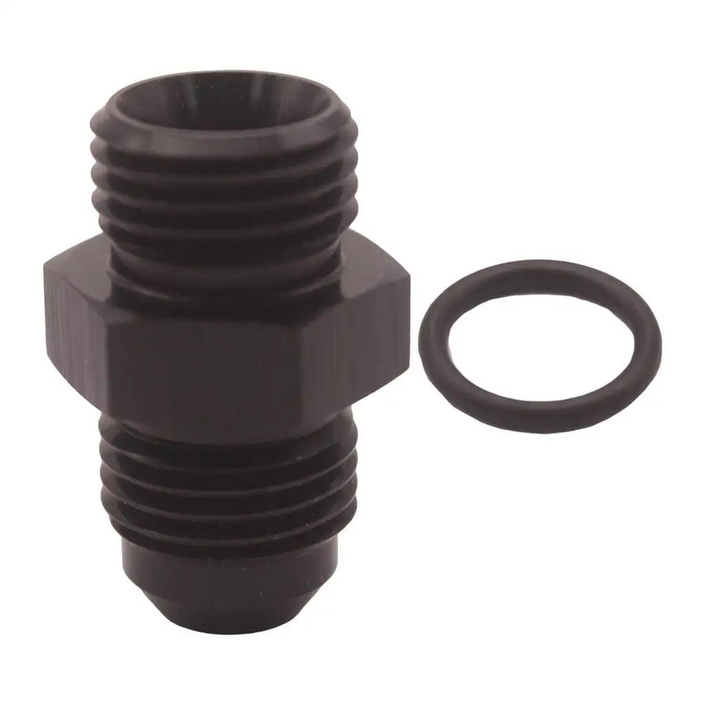 to ORB6 O Adapter AN Fitting ORB BLACK for Fuel/ Oil/ Water