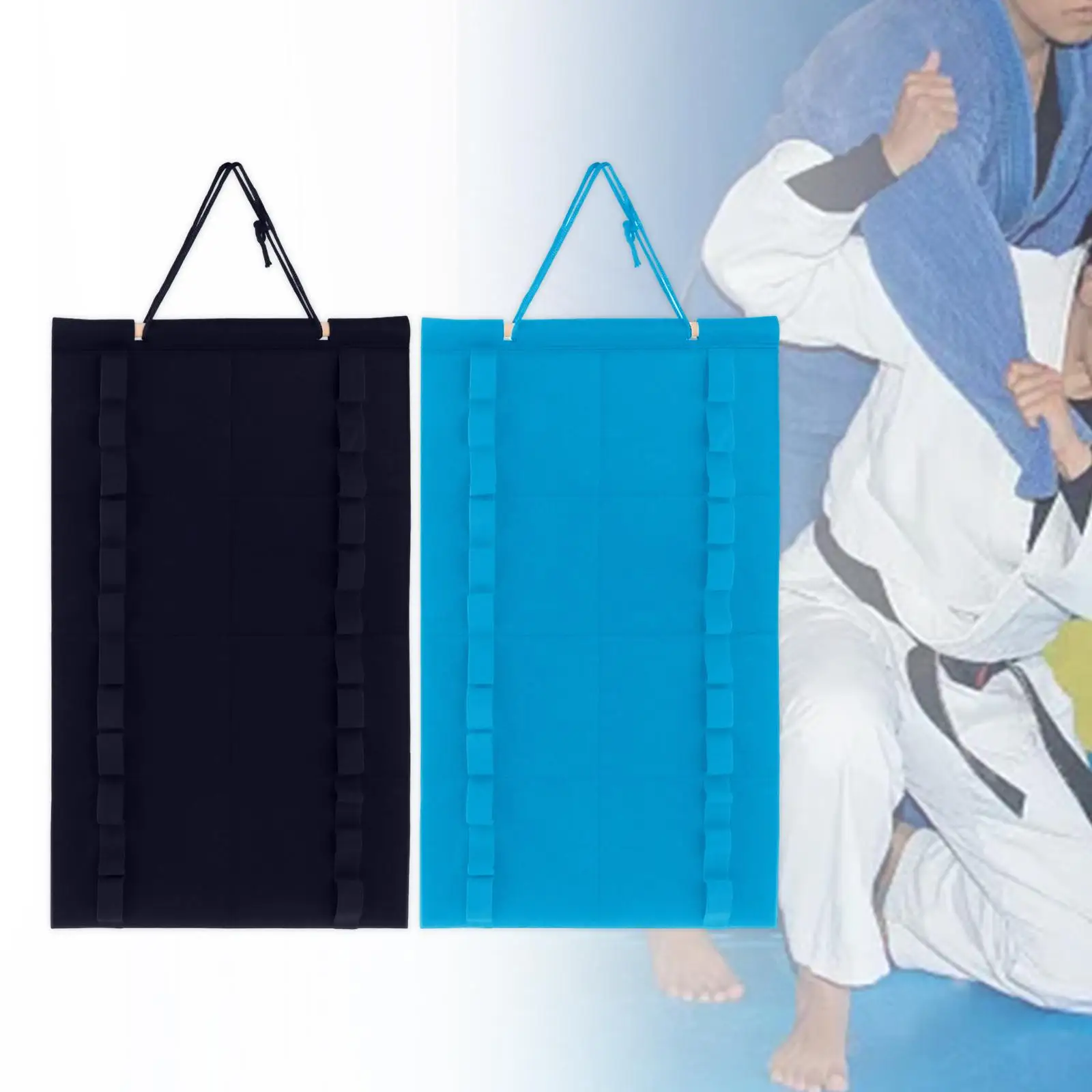 Martial Arts Belts Organizer Hanging Bag Rack Felt Kids Adults Taekwondo Belt Storage Mma Boxing Muay Thai Judo 40cmx66cm