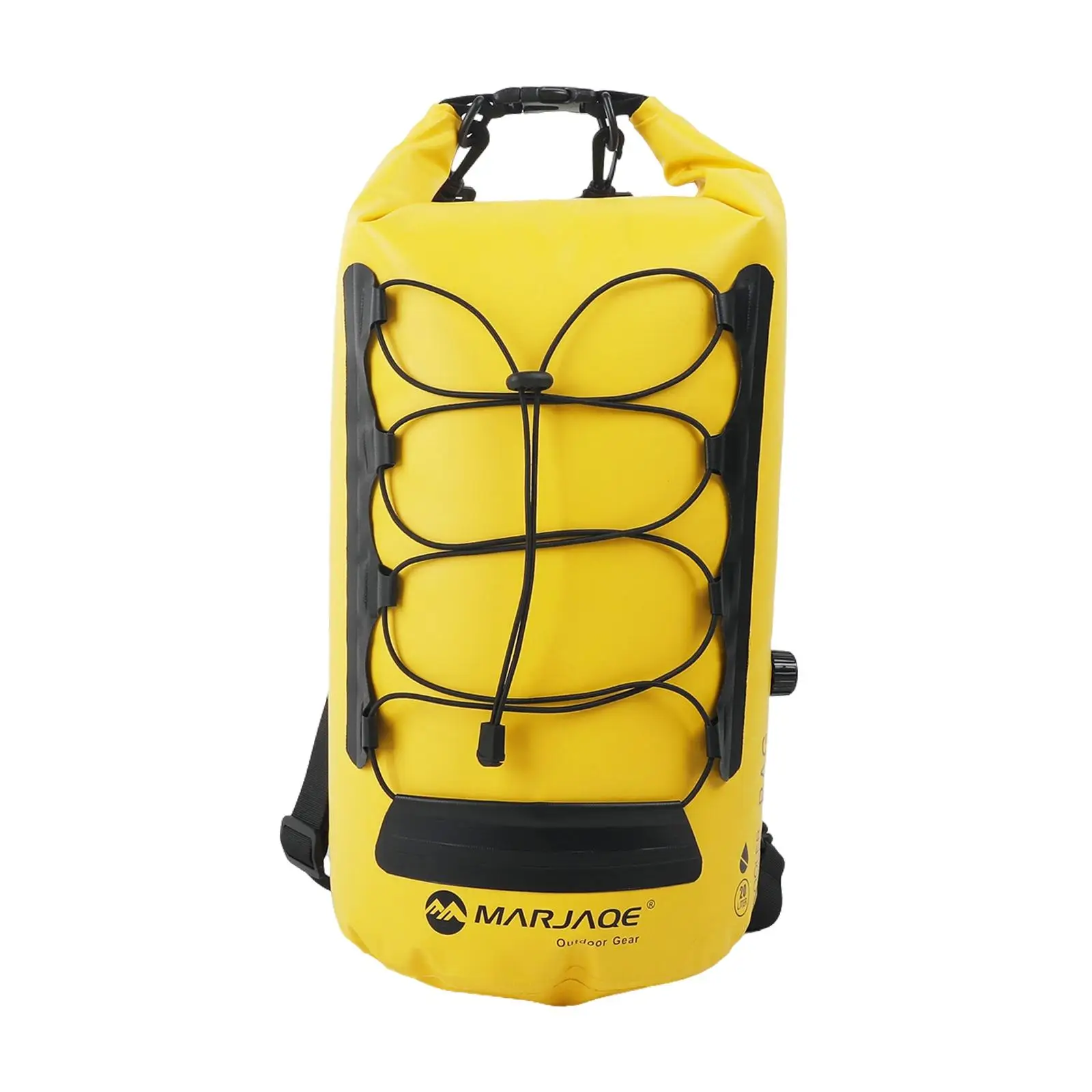 Waterproof Bag Backpack 20L Carrying Bag Double Shoulder Strap Floating Bags for Sailing Swimming River Trekking Camping Outdoor