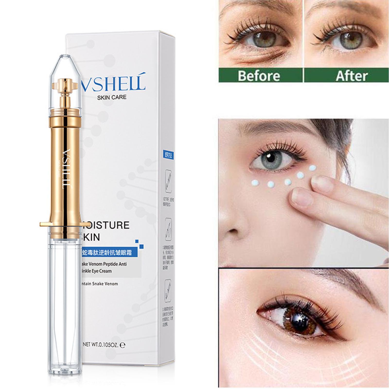 Best of Snake Peptide Anti-Wrinkle Eye Cream Collagen Remover Dark Circles Under The Eyes Essence Against Puffiness Repair Eye Car Reviews & Tips