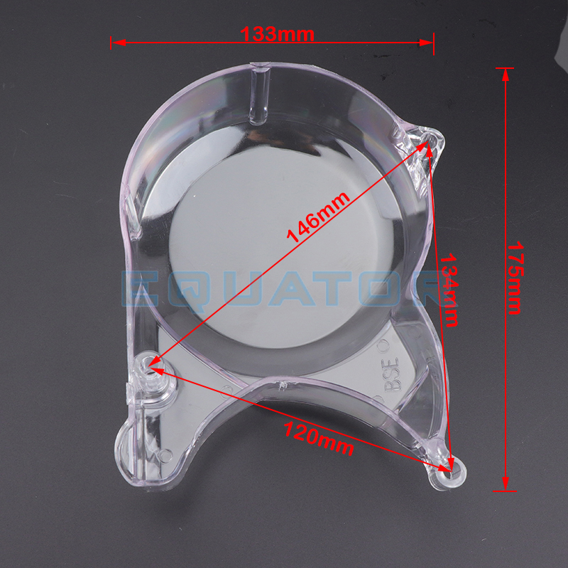 Motorrad Pit Bike Transparente Kunststoff-Motorabdeckung für Lifan YX Kick Start Horizontaler Motor Zongshen Yingxiang Motorteile – Detail 5