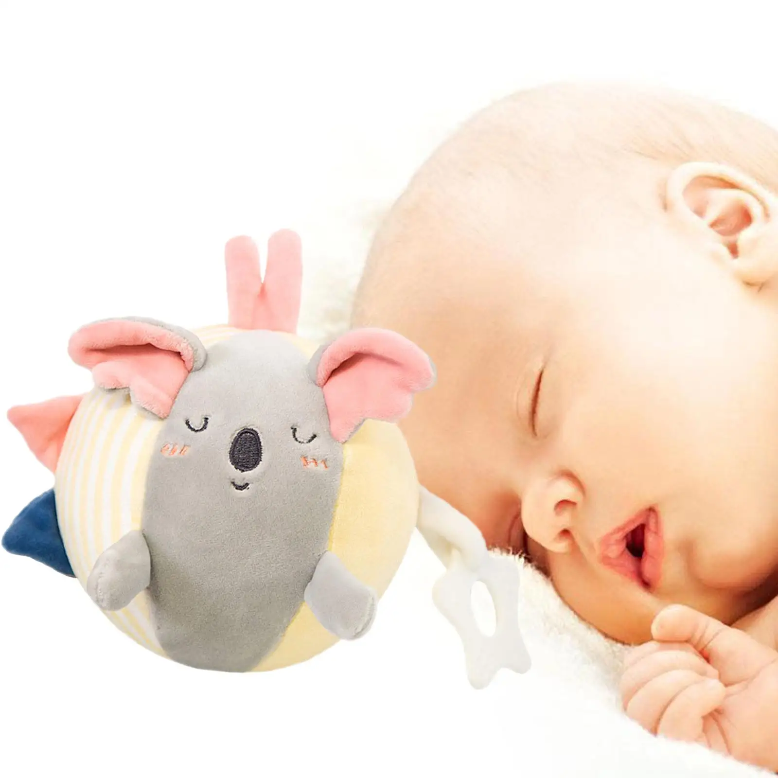 Plush Baby Rattle Baby Activity for Newborns Toys for Girls Boys 9 12 Months Infants Holiday Gifts
