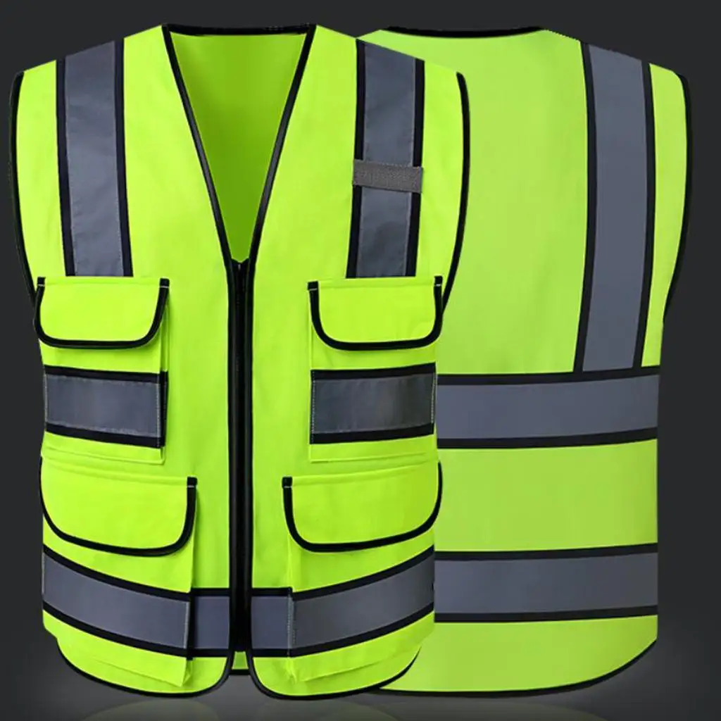 Breathable Vest with High Visibility Visible More Than 300 Meters By The