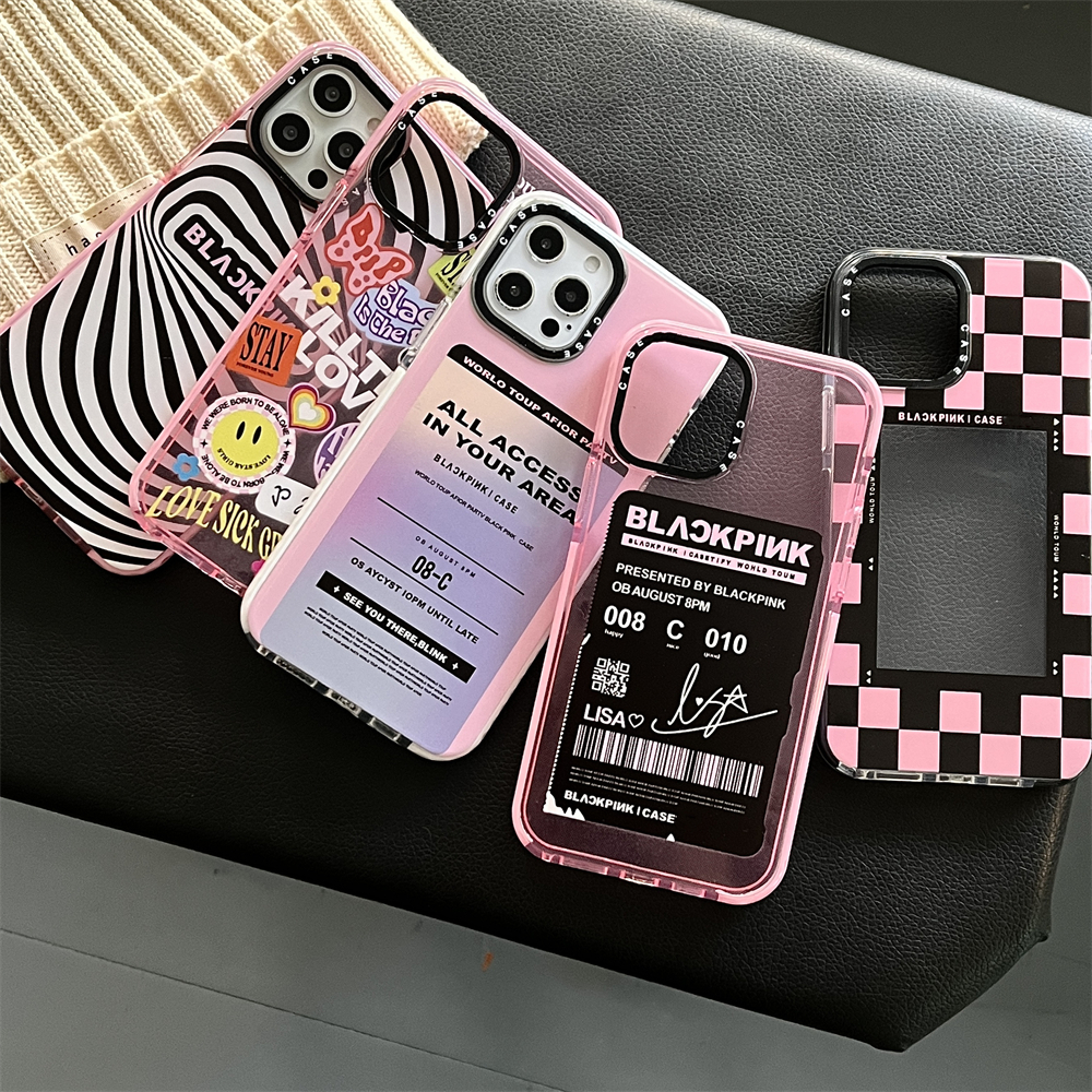 iphone 13 pro max case leather Ins Art Retro Cute Graffiti Label Korea Phone Case For iPhone 13 11 Pro Max Xr X Xs Max 7 8 Plus Cases Clear Soft Silicone Cover iphone 13 pro max leather case