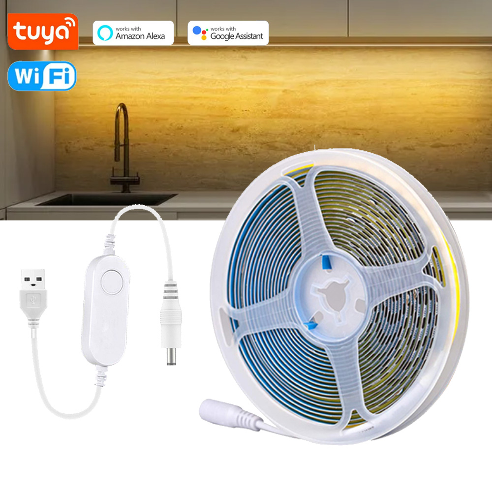 320LED, USB, Tuya, Wi-Fi, COB, Luzes de