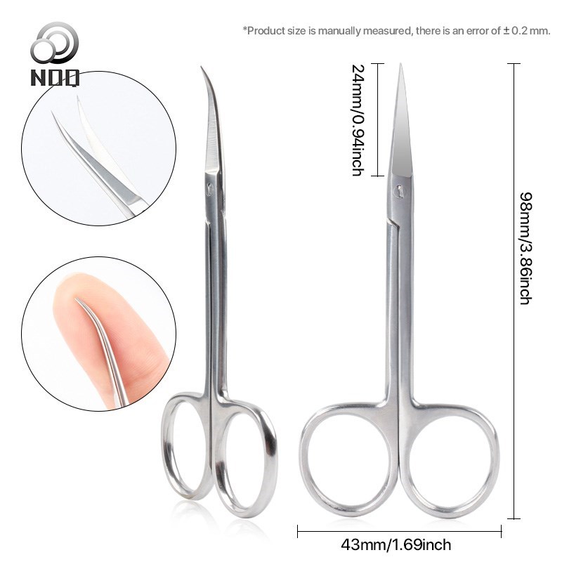 Best of Nail Tool Scissors Cutter Scissors Manicure Pedicure Tools Stainless Steel Dead Skin Scissor Remover Nipper Clipper Nails Art Reviews & Tips