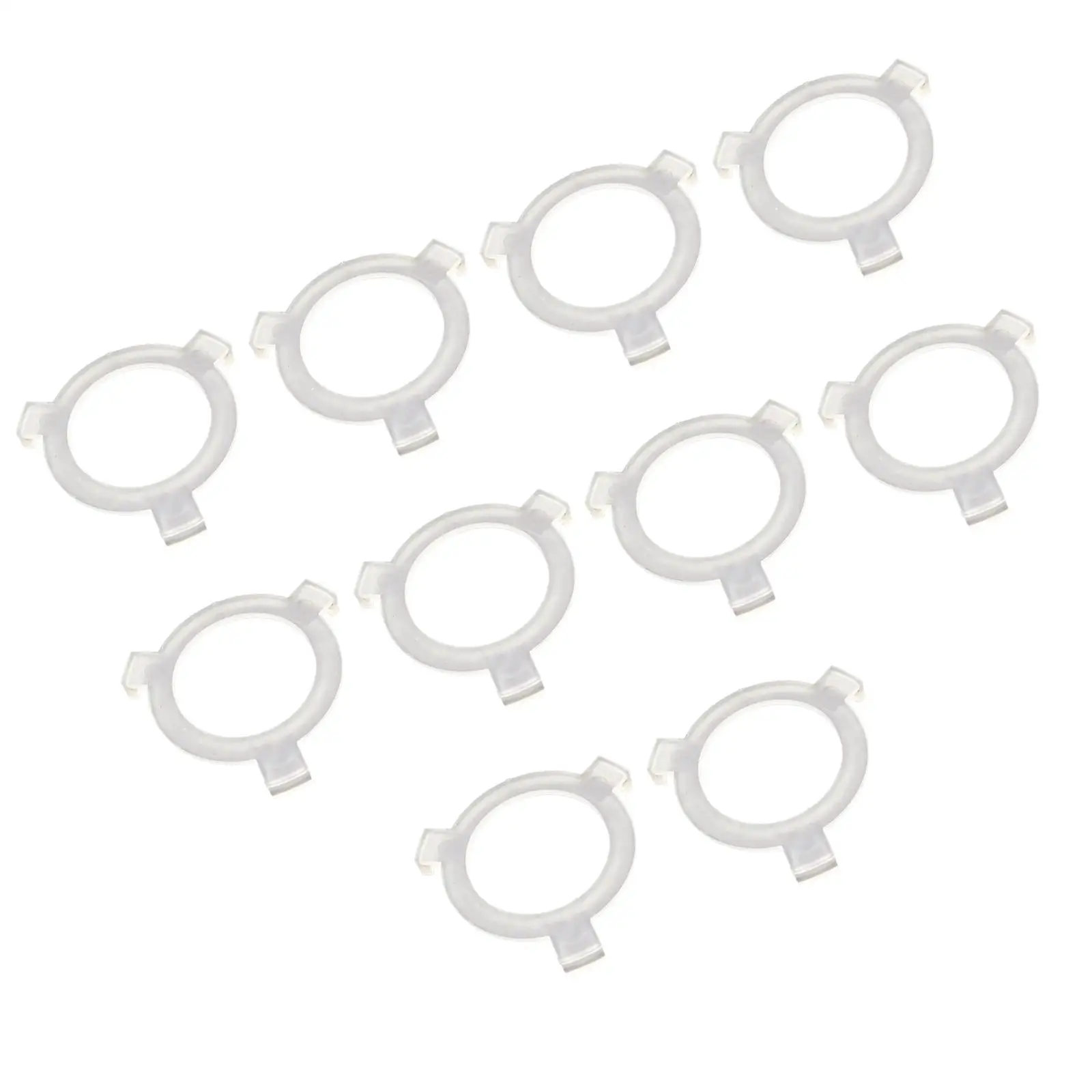 10Pcs Universal E27 to E26 Light Holder Converter, Lampshade Adapter Washer, Lamp Head Base Accessories