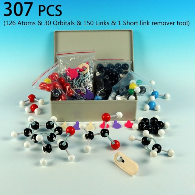 267pcs Atom Model Organic Chemistry Molecular Kit for High School