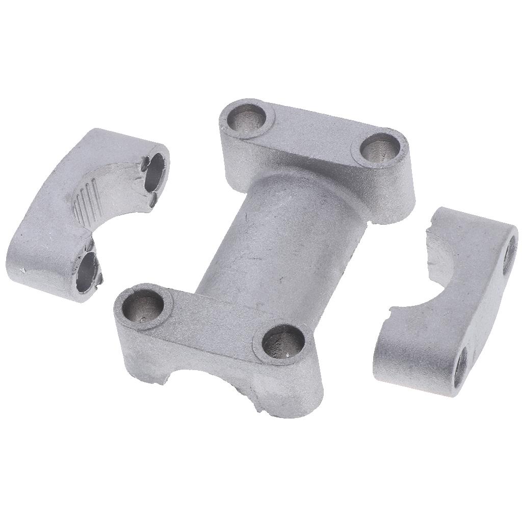 22mm Hole Universal Motorcycle Handle Bar Riser Mount Clamp Adapter  1pc Motocross Motorbike Motorcycle Part