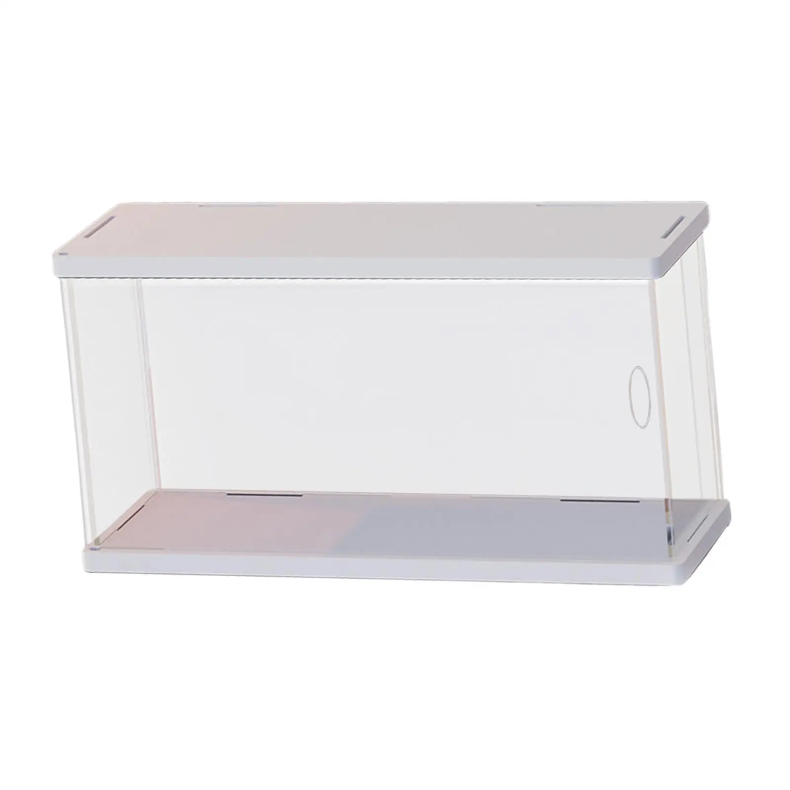 30x10x13.4cm Clear Acrylic Display Case Figurine Display Case for Figures Perfume Organizing Toys Collectibles