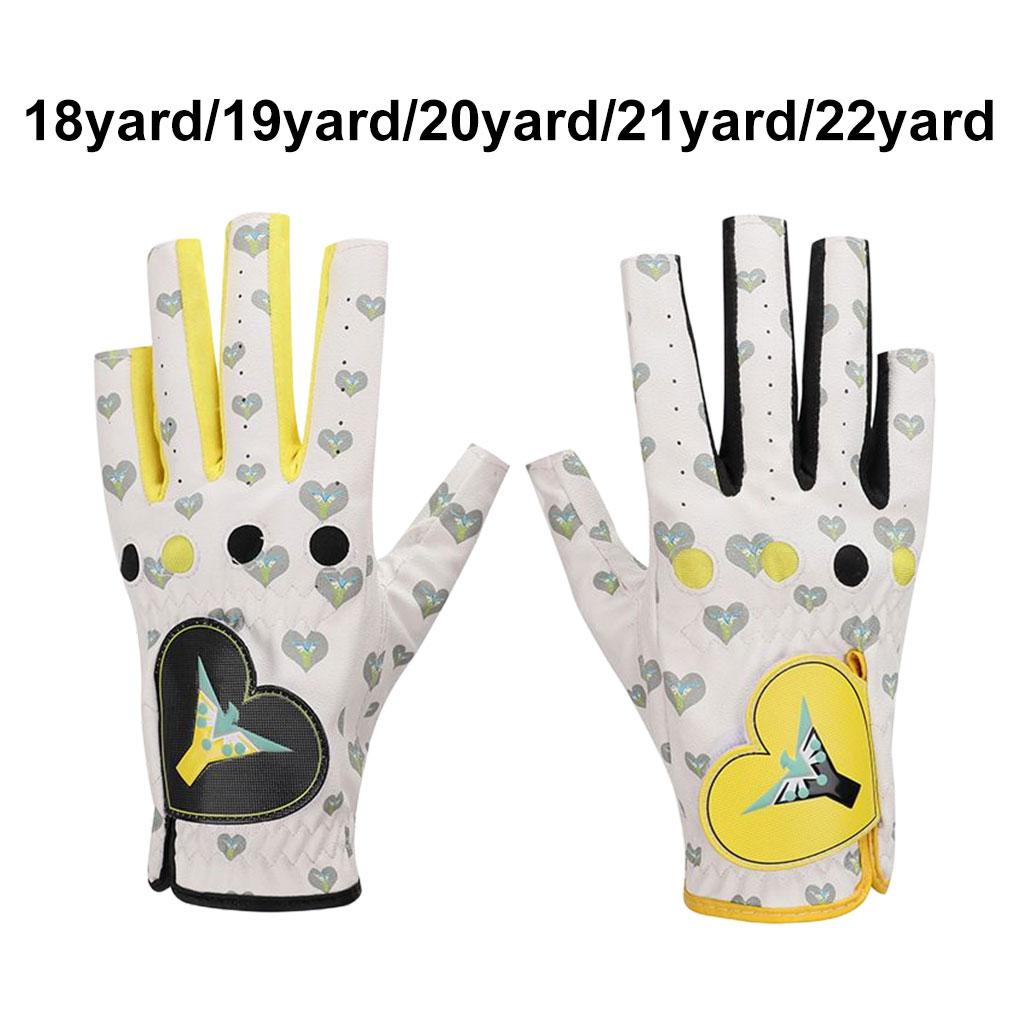 Golf Fingerless Gloves Breathable Touchscreen for Cycling Left & Right Hand Driving