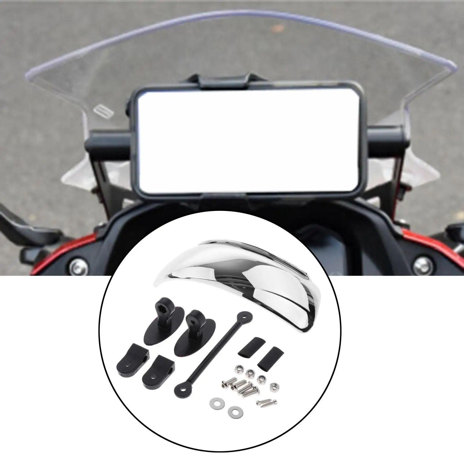 Blind  Mirrors Universal Convex Mirror  Safety  ,Safety Auxiliary, Fit for Cruisers Scooters