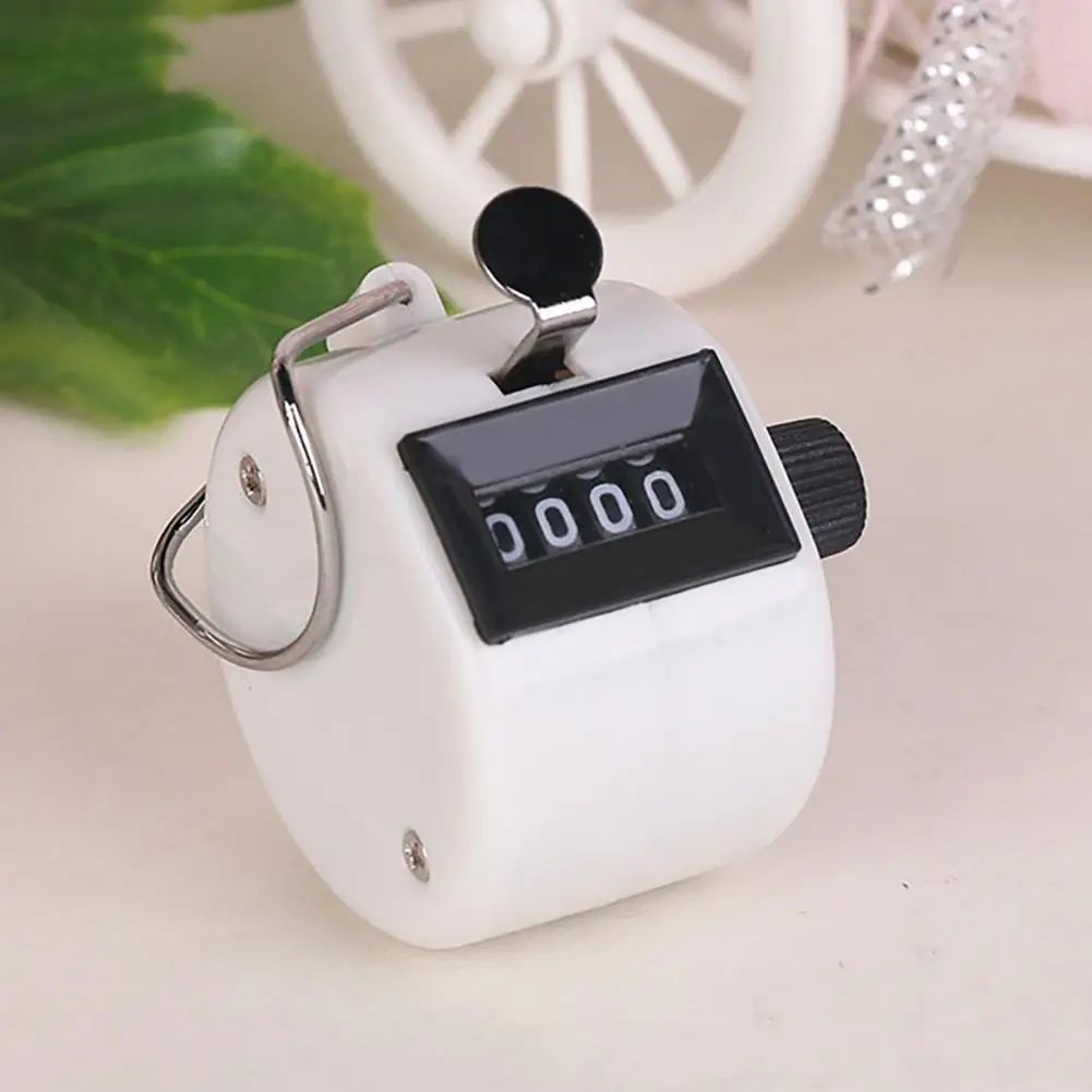 Portable Manual Counter Quick Reaction with Zero Clearing Switch 4 Digit  Number Mechanical Manual Palm Clicker Time Counter - AliExpress