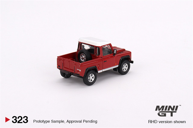 ミニカー MINI GT Land Rover Defender 90 Pickup Mini GT 1:64 Land Rover Defender 90 Pickup White #338 | eBay